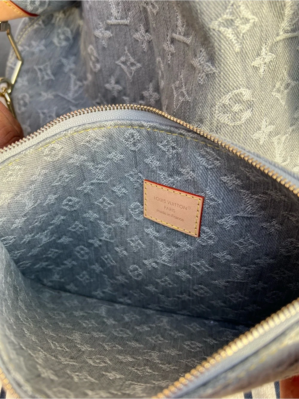 Louis Vuitton Coussin Hobo Denim
